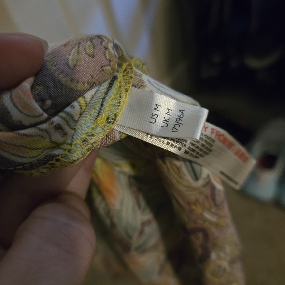 Anthropologie Lovett Tiered Botanical Maxi Dress - Picture 6 of 7